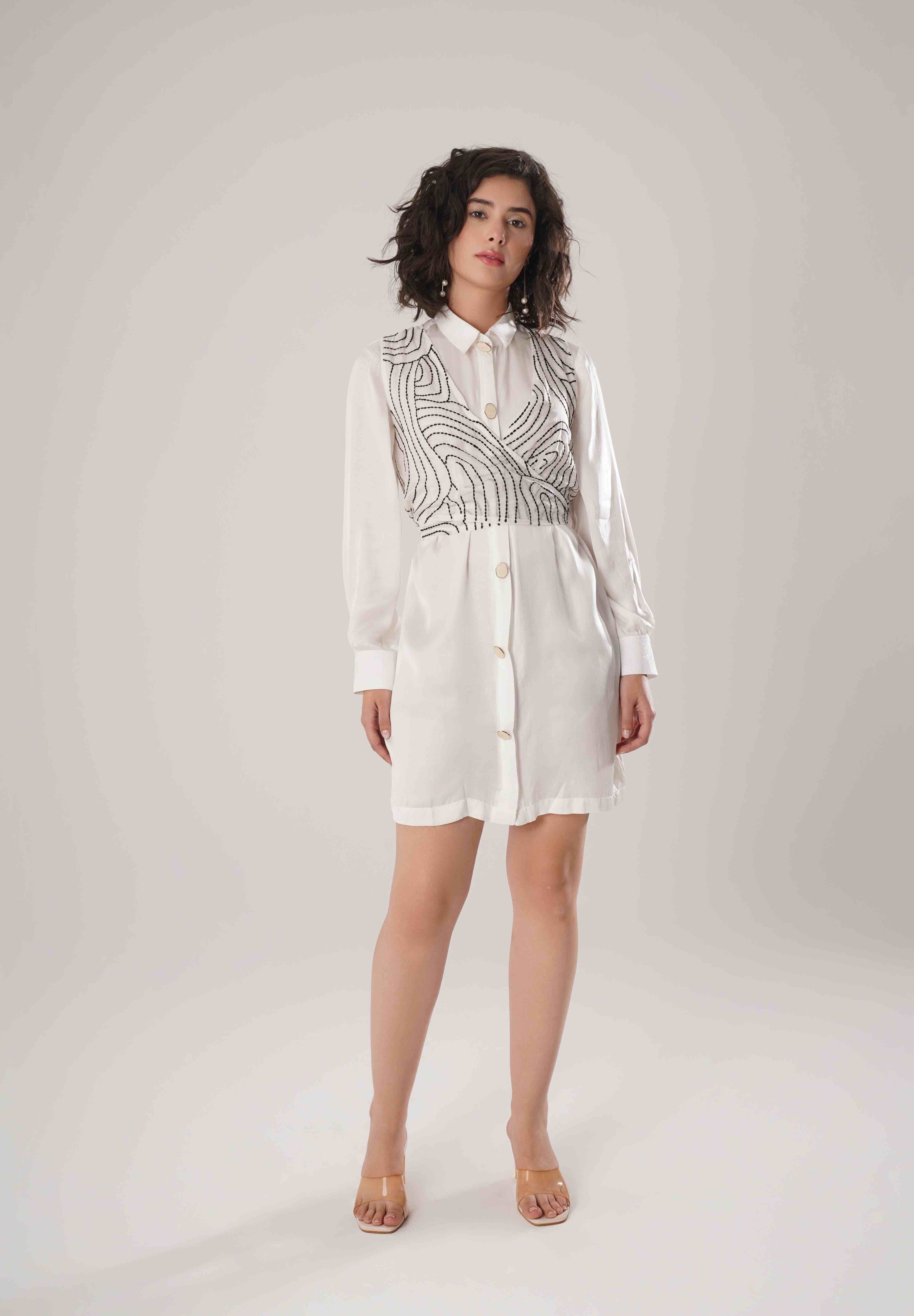 White Long Shirt