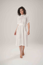 White Corset Dress