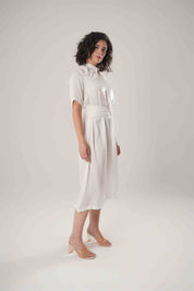 White Corset Dress