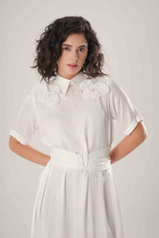 White Corset Dress
