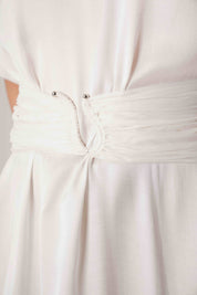White Corset Dress
