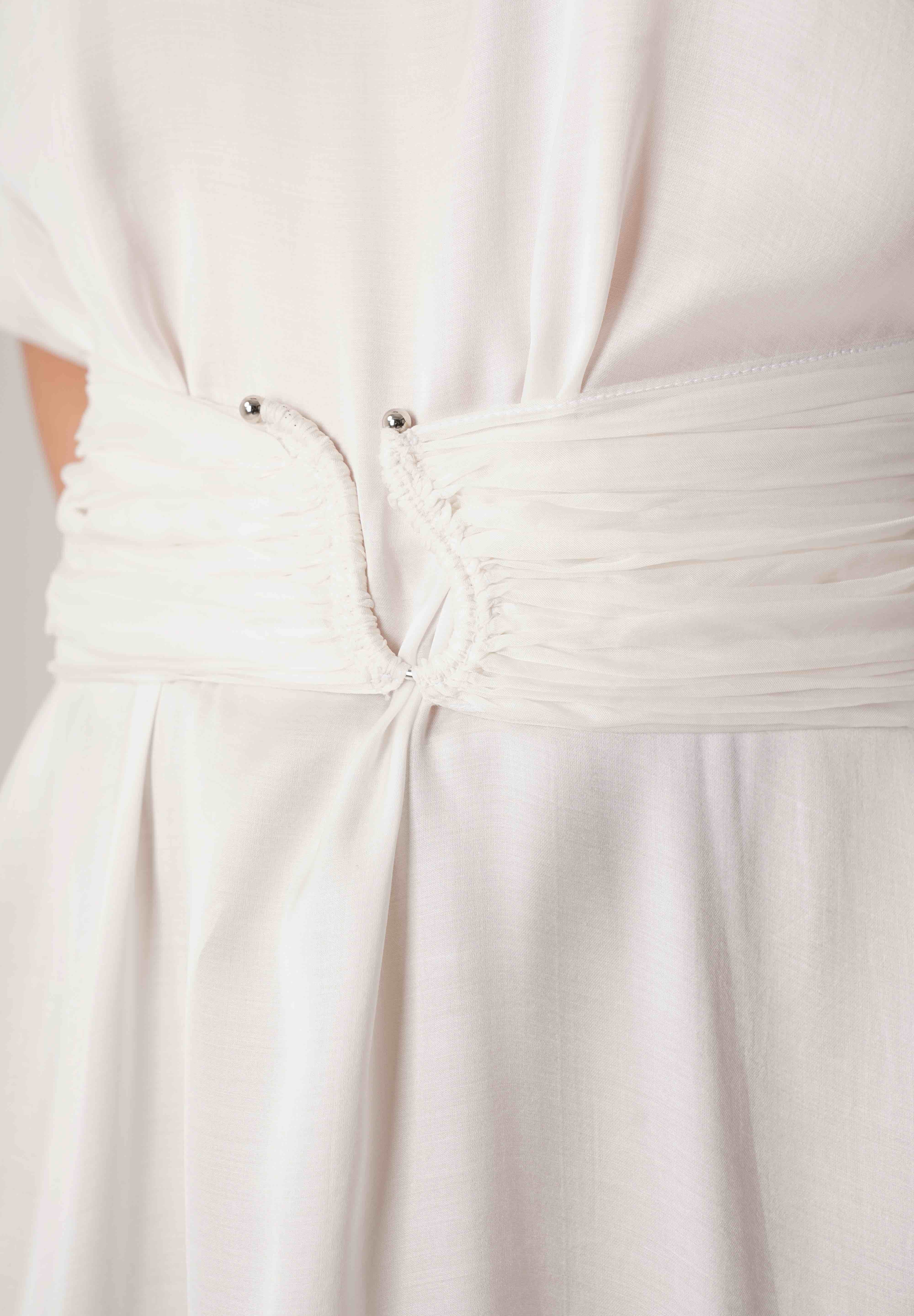White Corset Dress