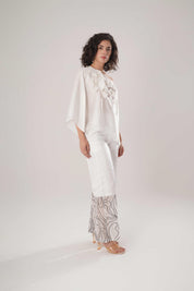 White Pearl Wide Pant