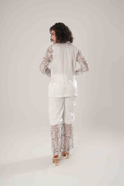 White Buckle Wrap Set