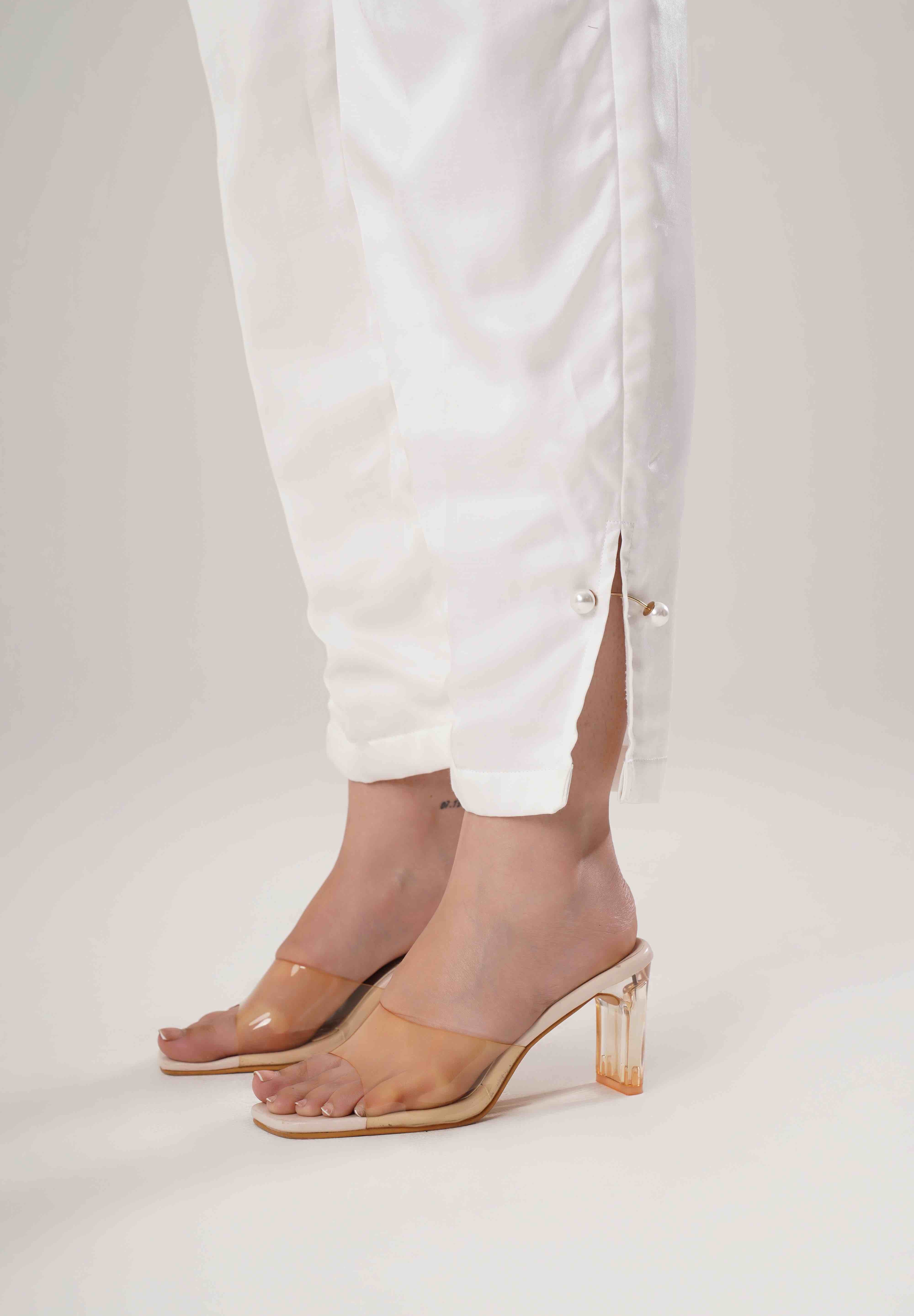 White Kurta Set