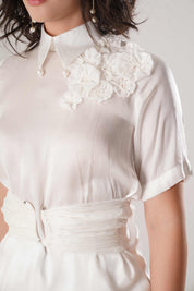 White Corset Set
