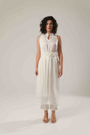 White Kurta Set