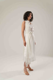 White Kurta Set