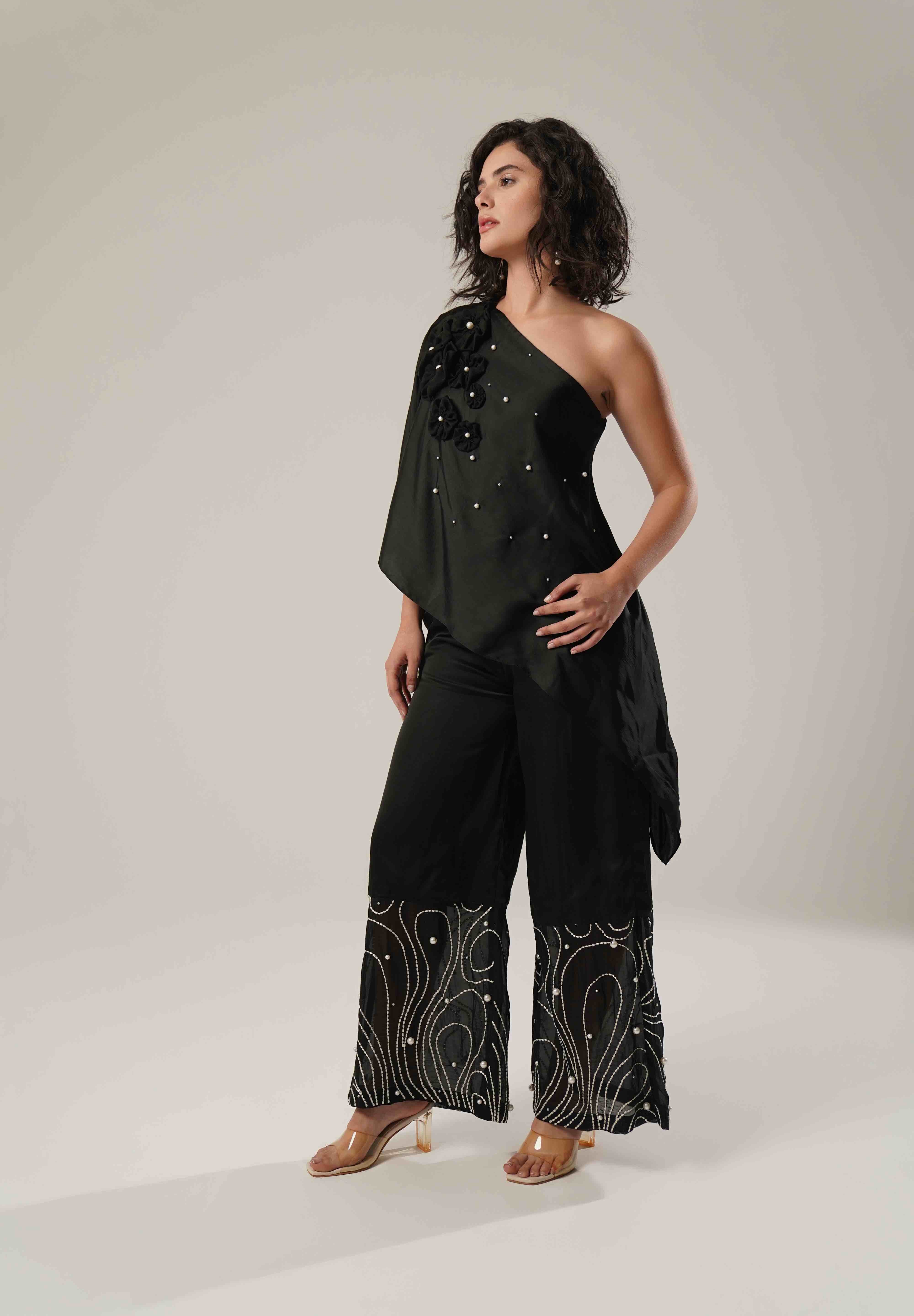Black Kurta Set