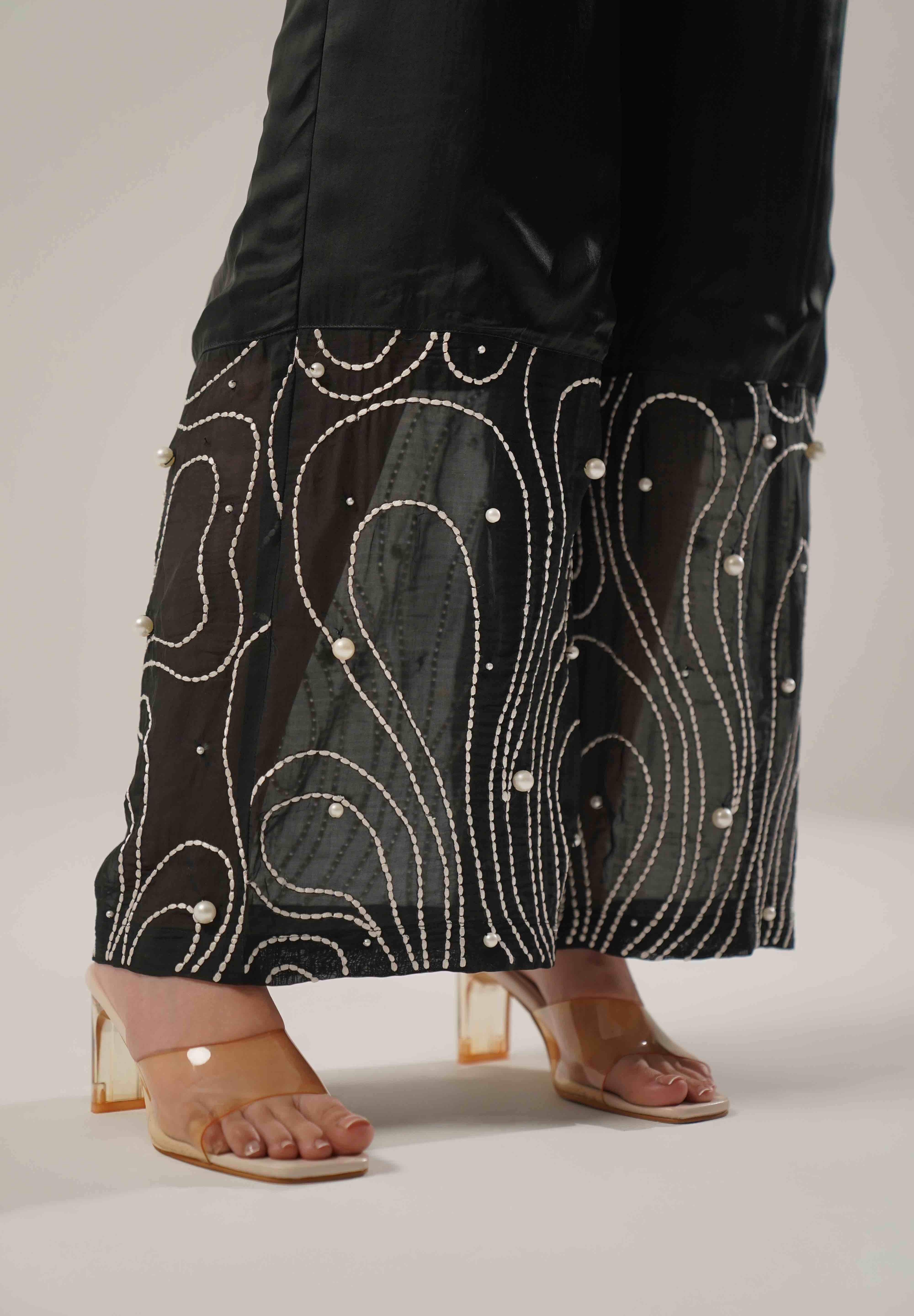 Black Pearl Wide Pant