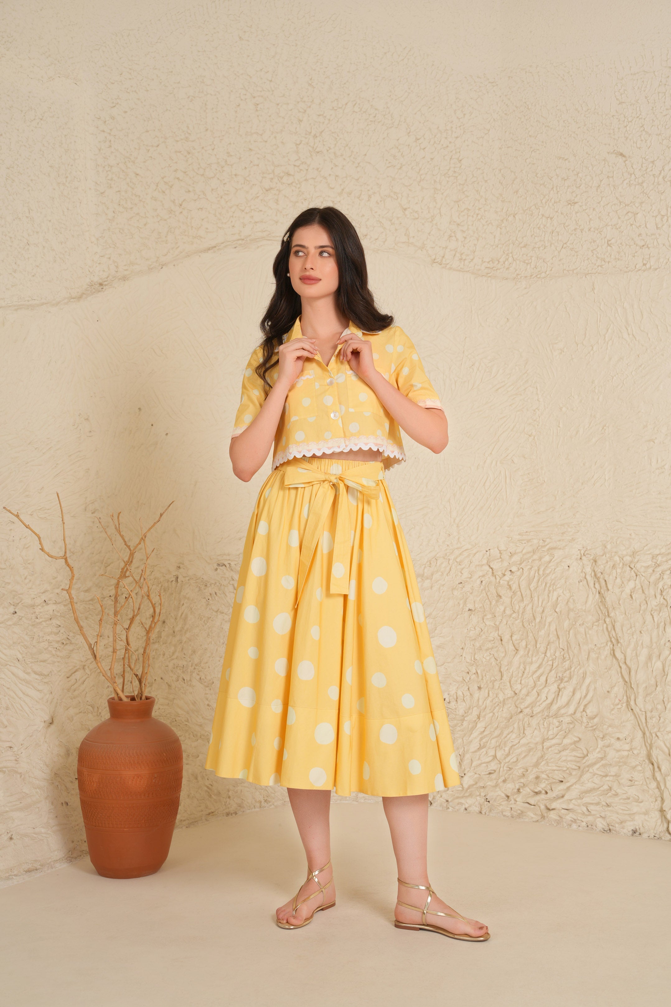 Marigold Skirt Set