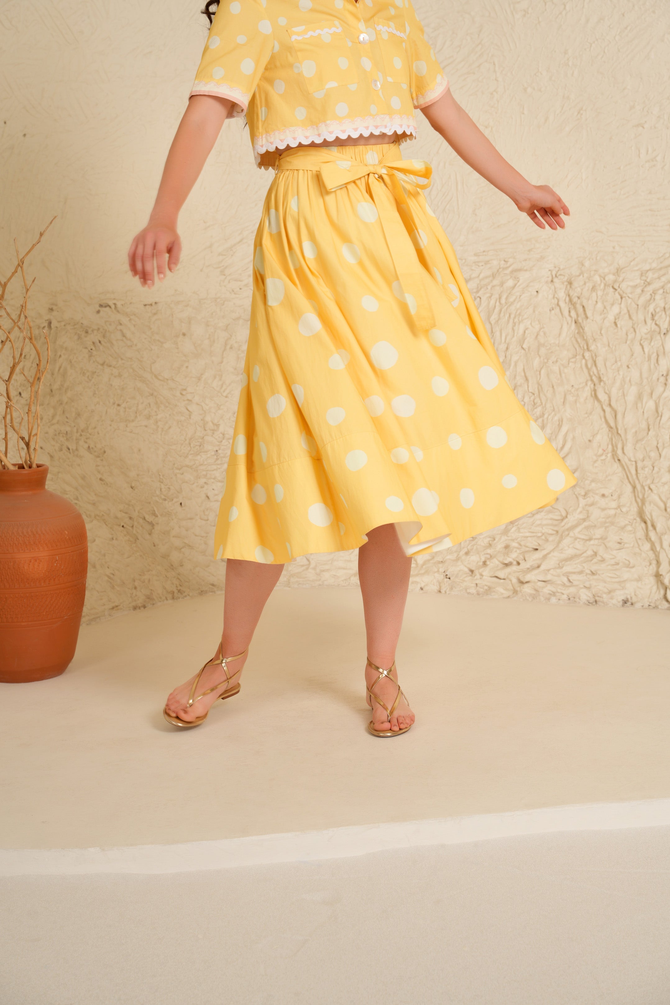 Marigold Skirt Set