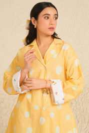 Marigold Shirt Tunic Set