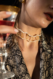 Ethereal Marble Whisper Necklace