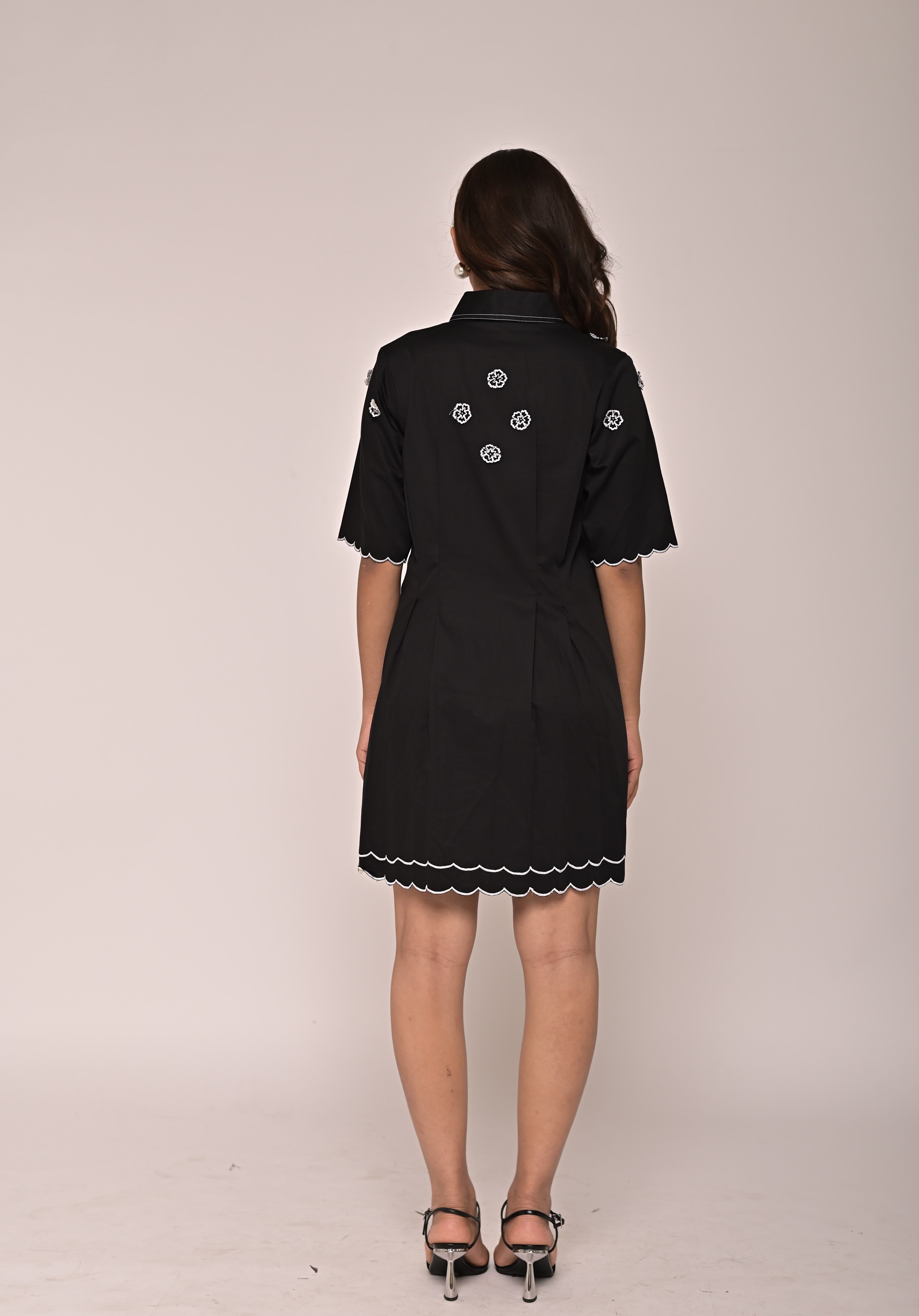 Scallop Flower Dress