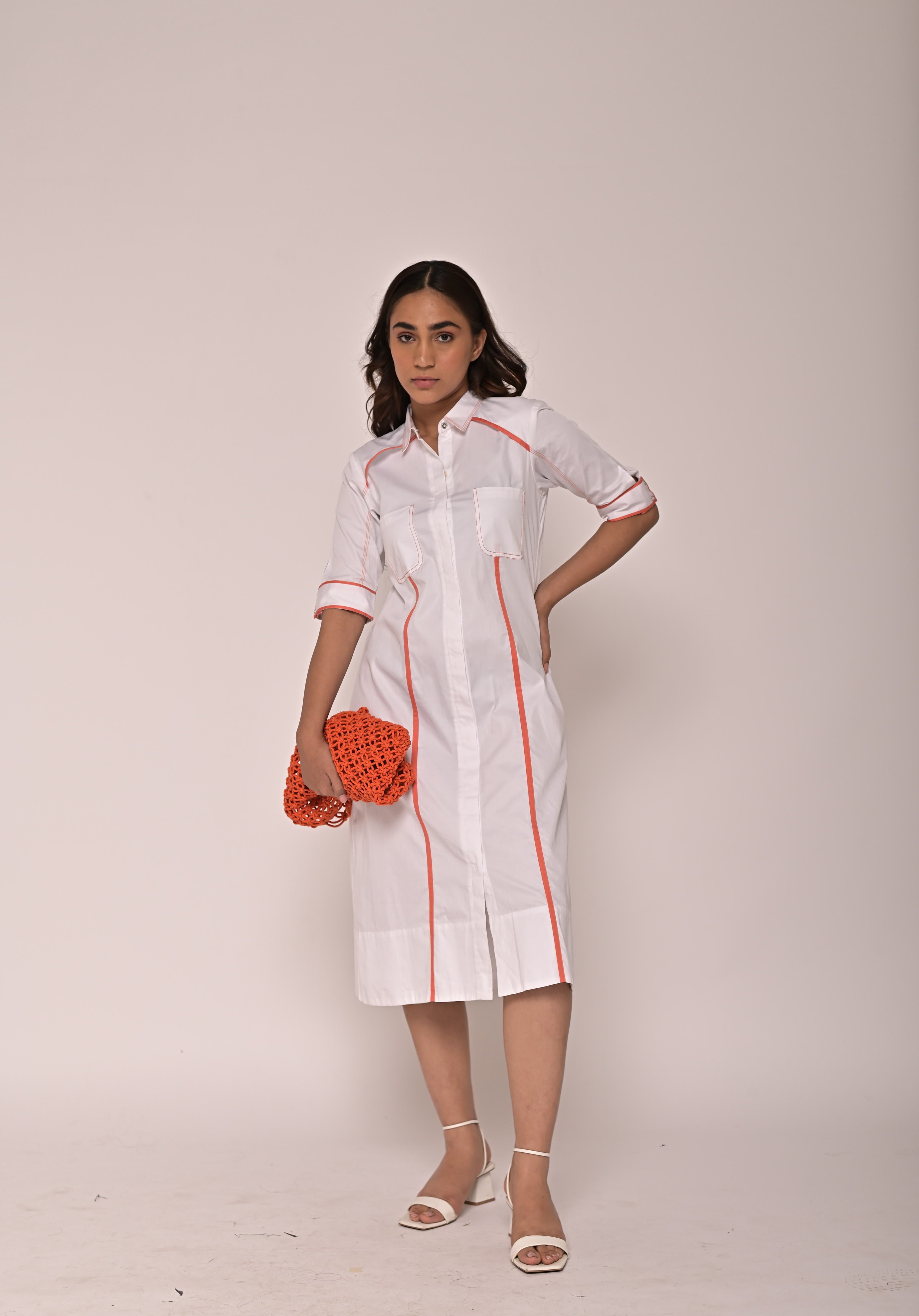 Pop Shirt Dress