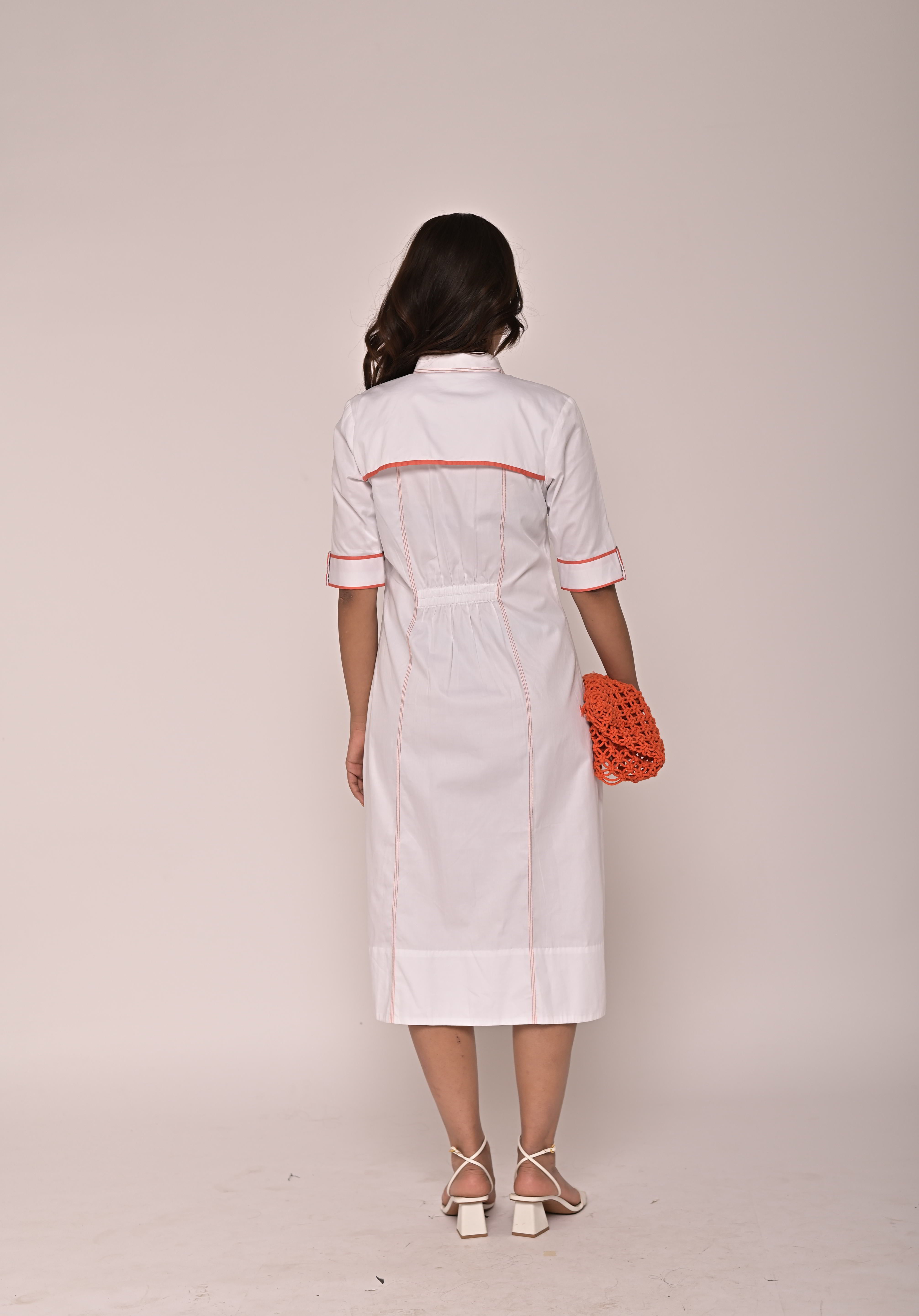 Pop Shirt Dress