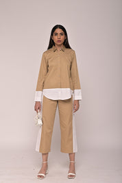 Cut In Half Shirt With Half Pants