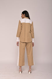 Cut In Half Shirt With Half Pants