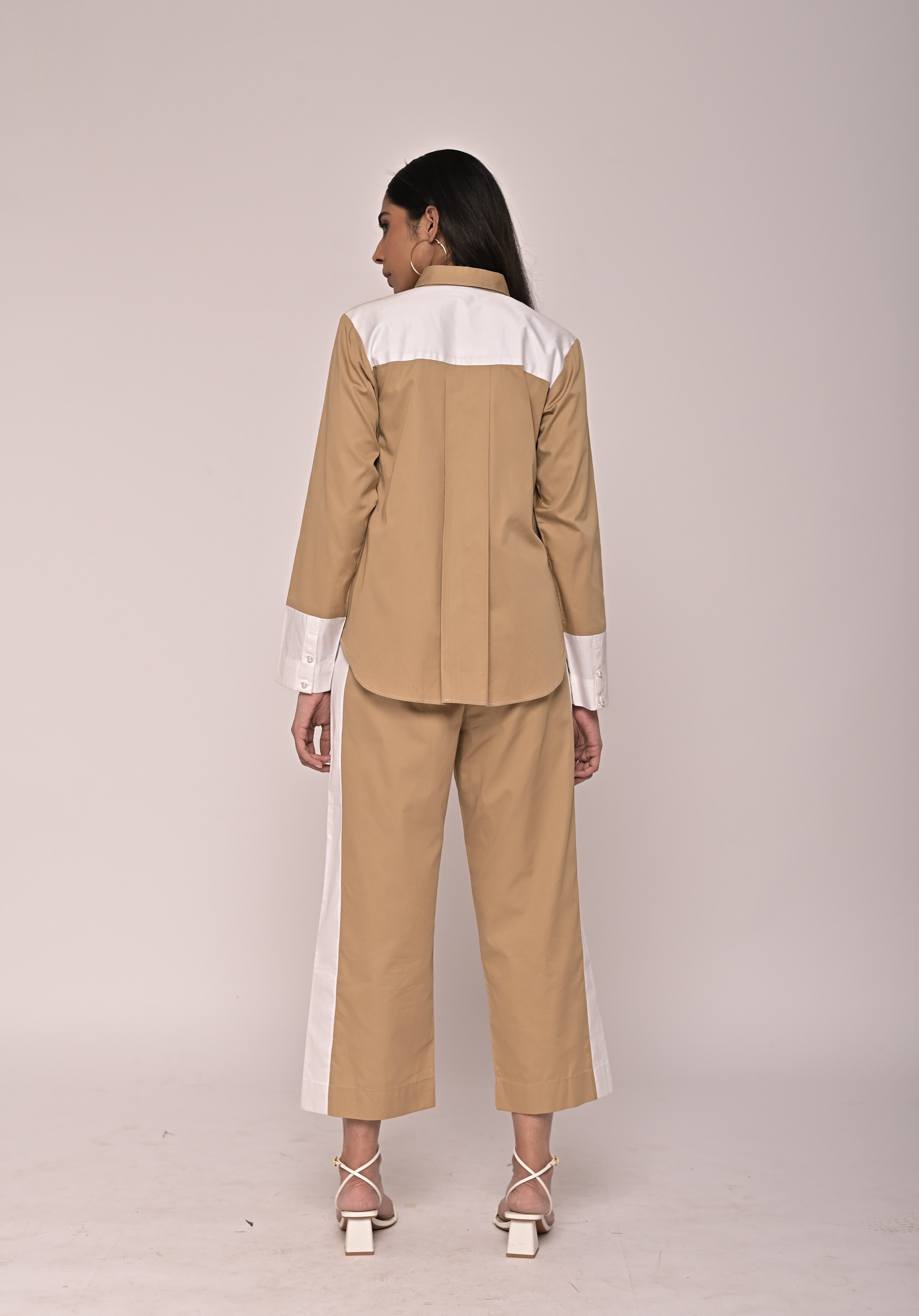 Cut In Half Shirt With Half Pants