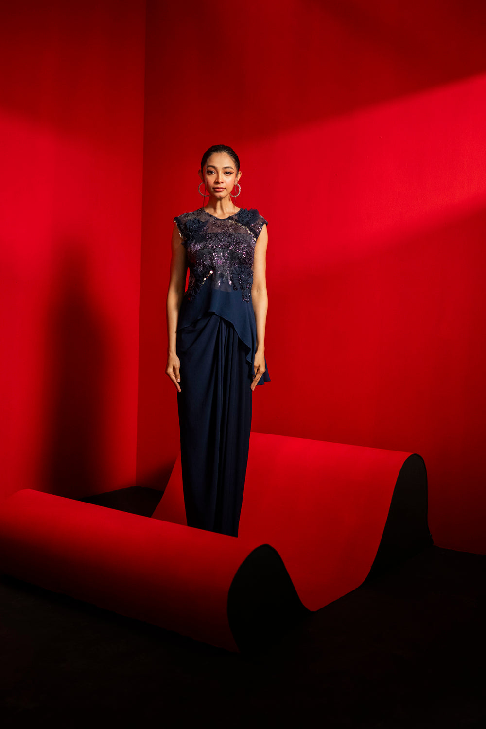 Korle Top & Wrap Skirt Set