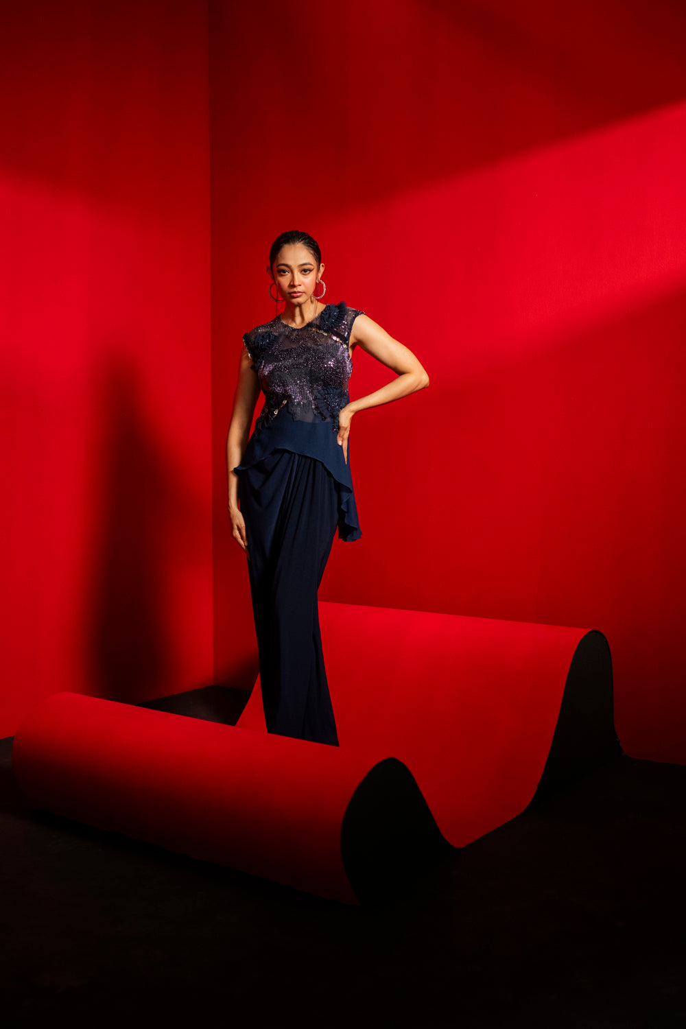 Korle Top & Wrap Skirt Set