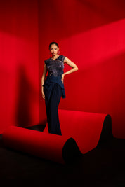 Korle Top & Wrap Skirt Set
