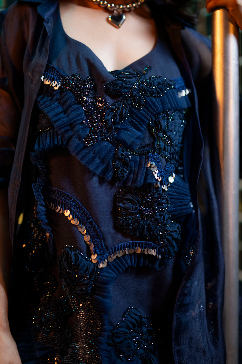 Suhe Shirt With Short Dress
