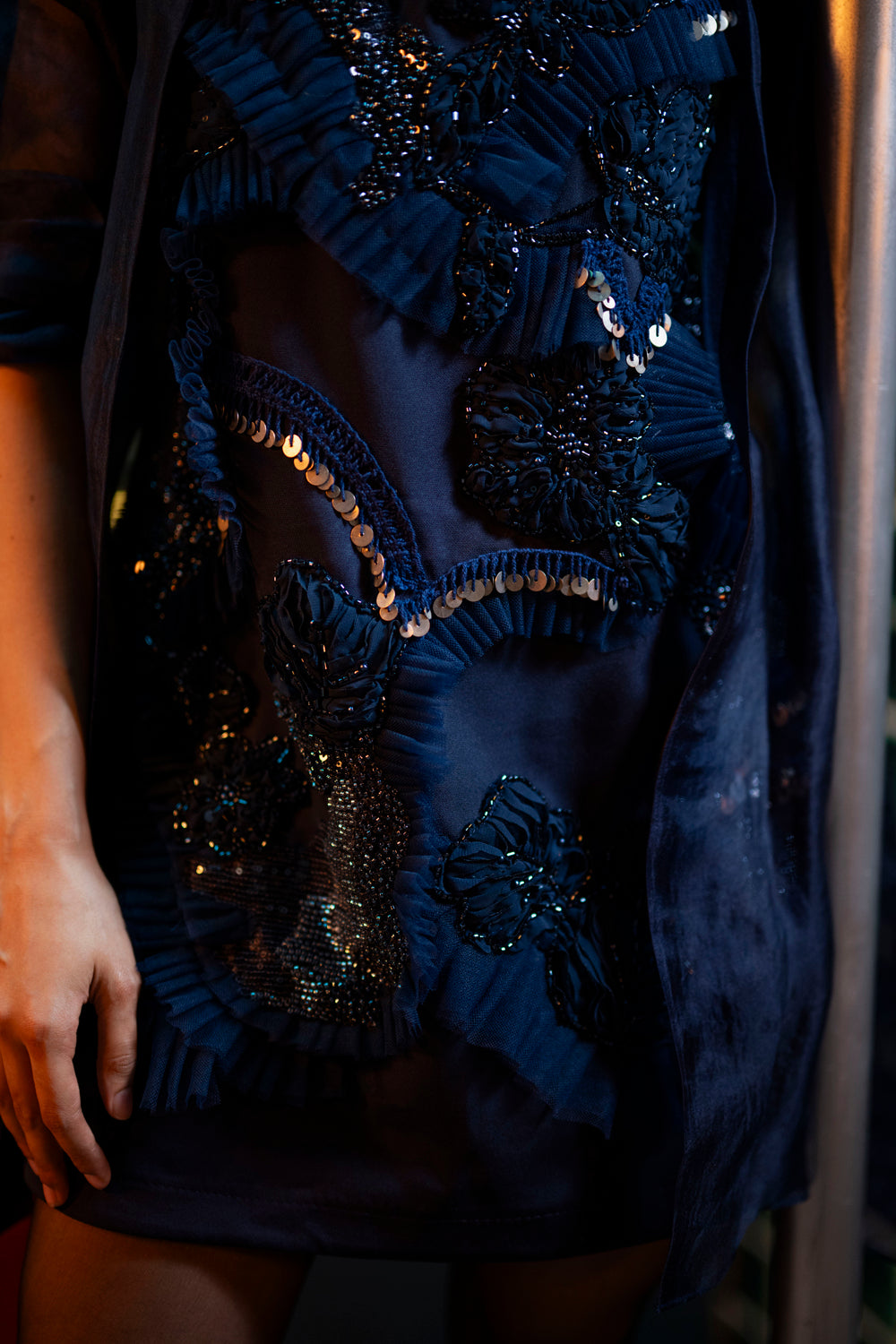 Suhe Shirt With Short Dress