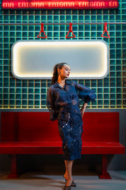 Bidget Shirt & Pencil Skirt Set