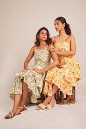 Meher Taluja in Layered Printed Dress