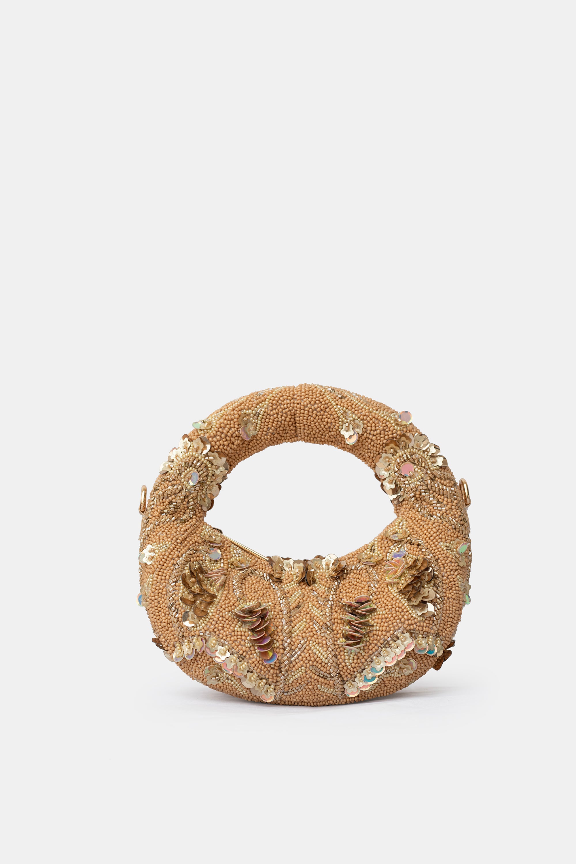 Desert Shine Mini Matt Gold Bag
