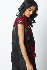 Pilar Floating Cape with Inner & Pants