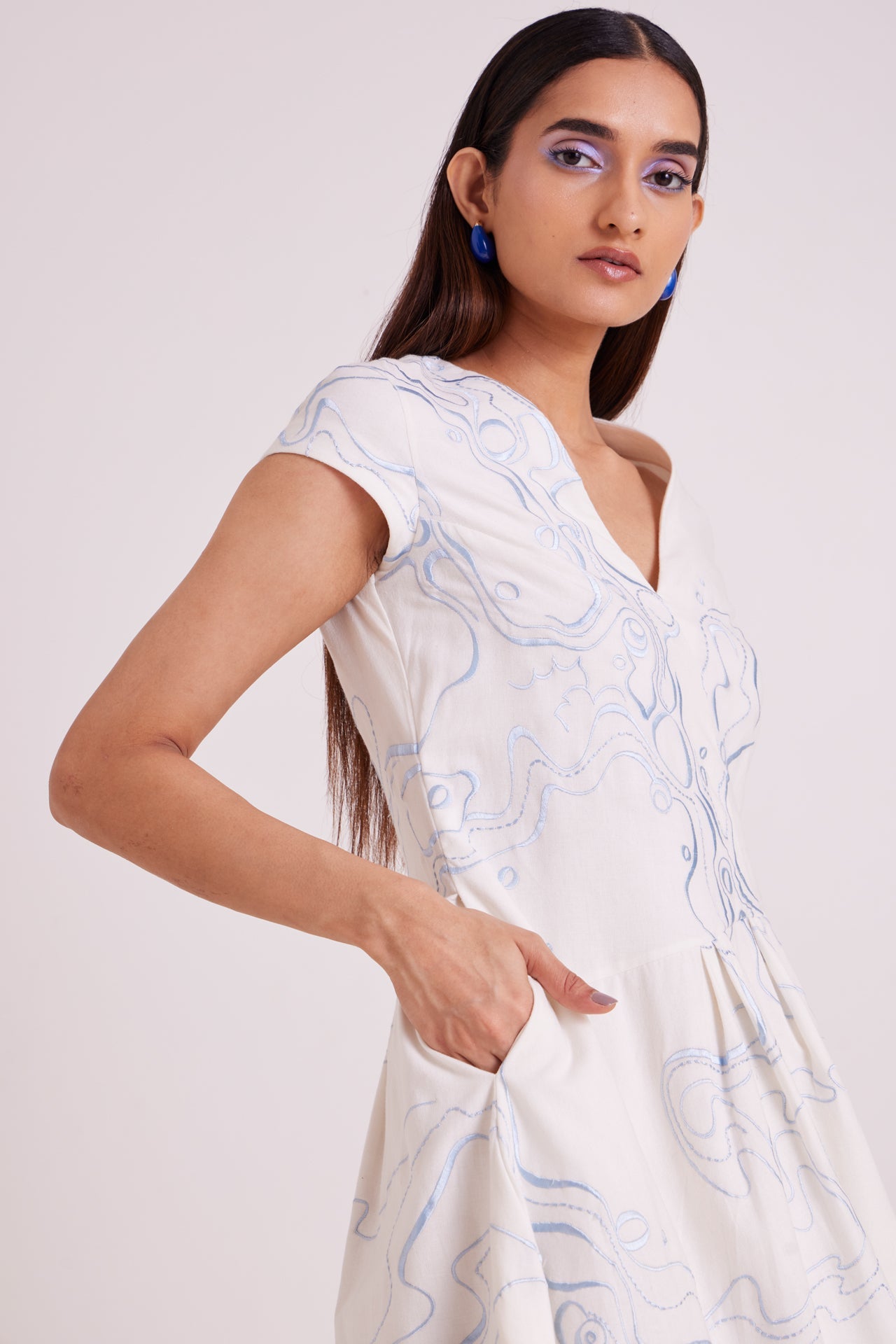 Perito Drift Midi Dress