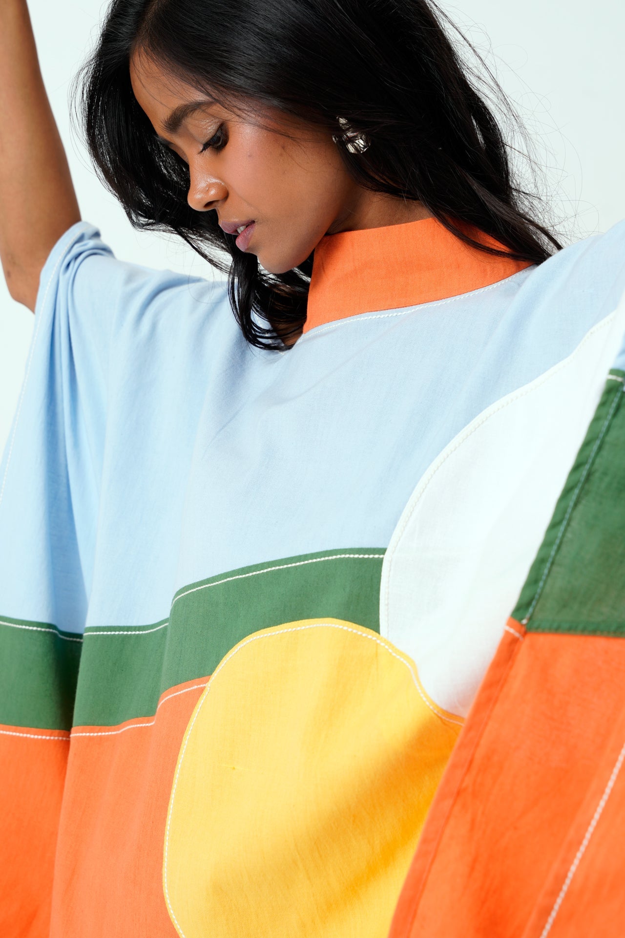 Multi Sol Oversized Sun Top & Pants