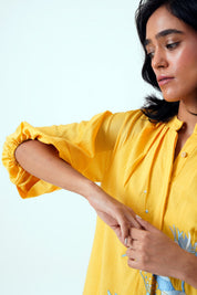Canary Suvi Set  Embroidered Tunic & Pants