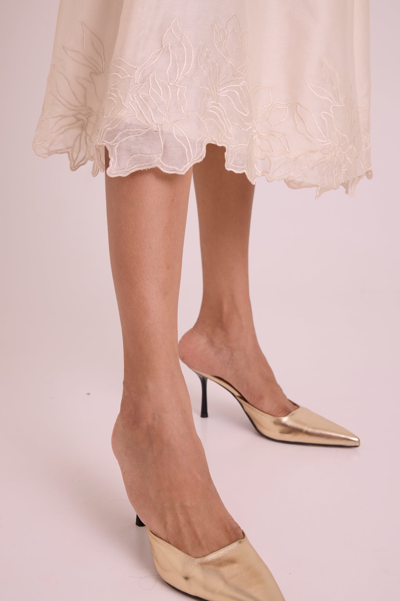 Murphy Broach Wrap Top & Duchess Skirt