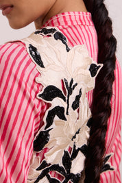 Comet Crossbody Bib & Serial Shirt Dress