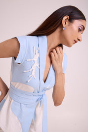 Murray Applique Wrap Top & Pant Set