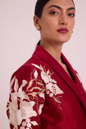 Vasco Flap Floral Blazer & Pants