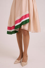 Bambi Almond Striped Cruise Dress