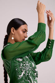Kenzo Large Flower Blazer Suit