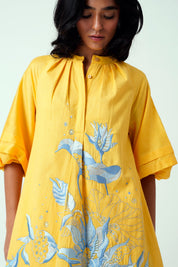 Canary Suvi Set  Embroidered Tunic & Pants