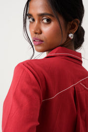 Madder Taiwo Embroidered Shirt Dress