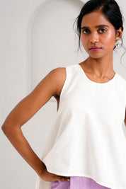 Rabi & Troop Criss Cross Top & Wave Hem Pants