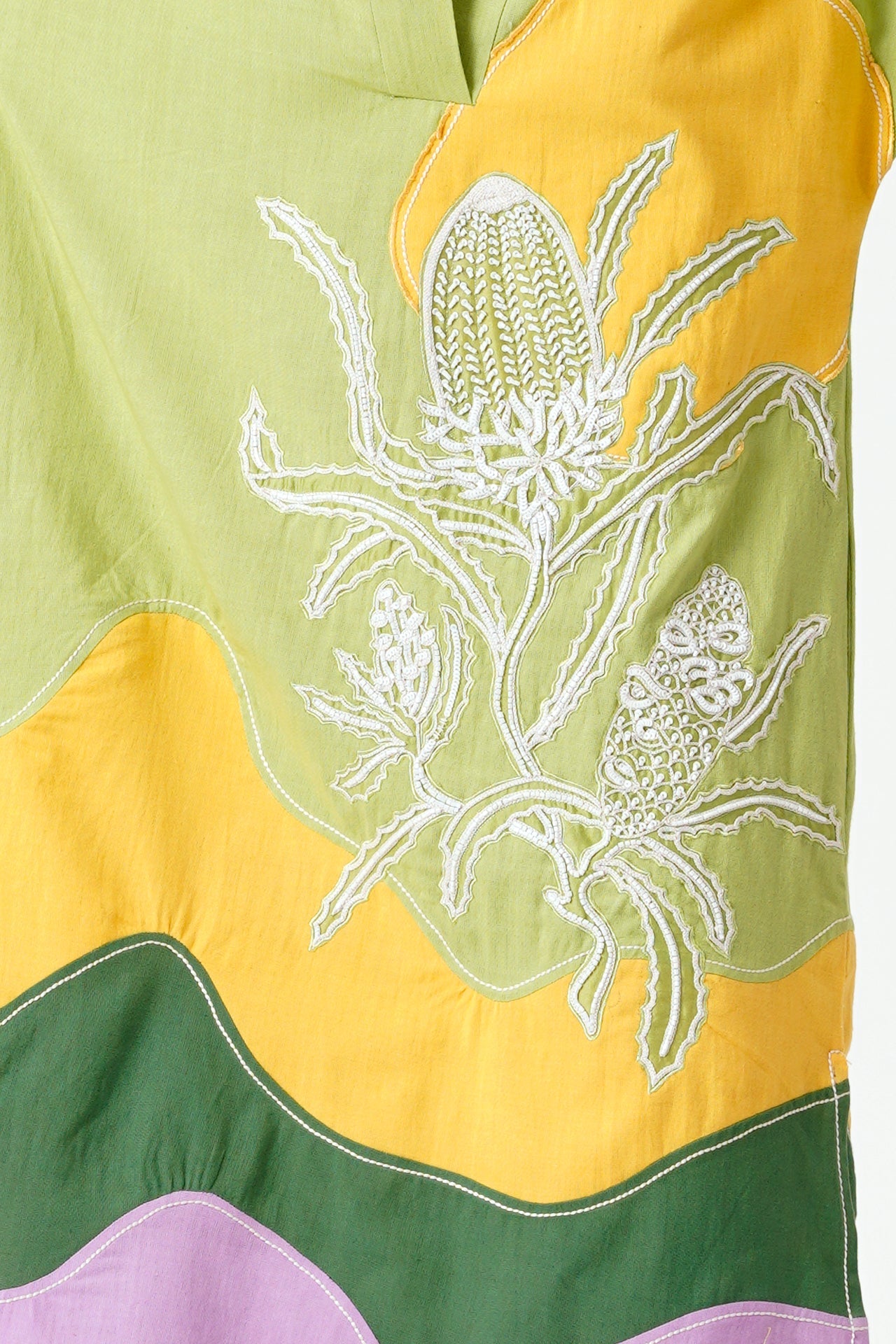 Multi Oaks Cornfield Midi Dress