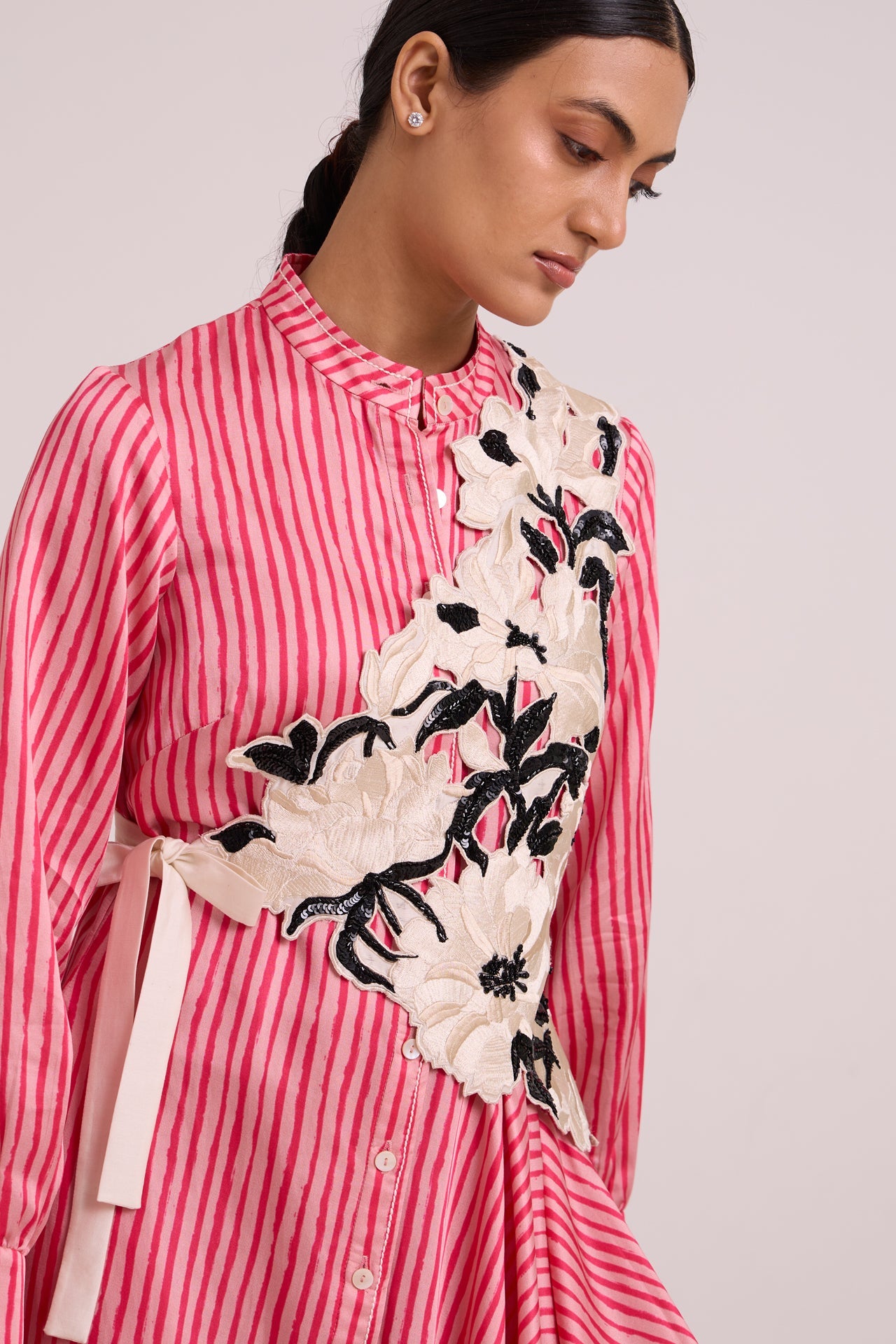 Comet Crossbody Bib & Serial Shirt Dress