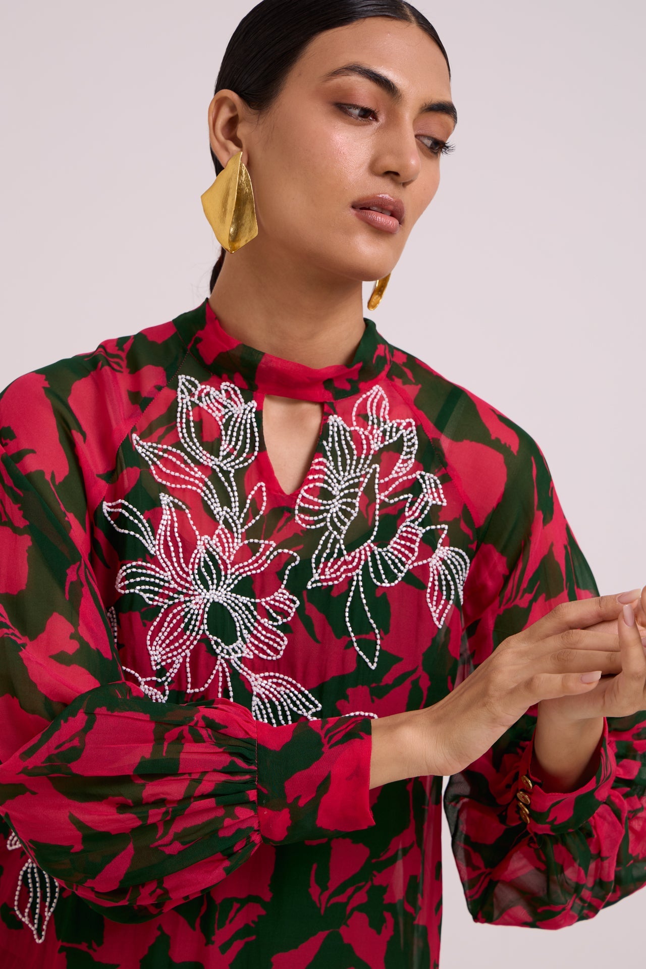 Shirley Superpose Tunic & Pant Set