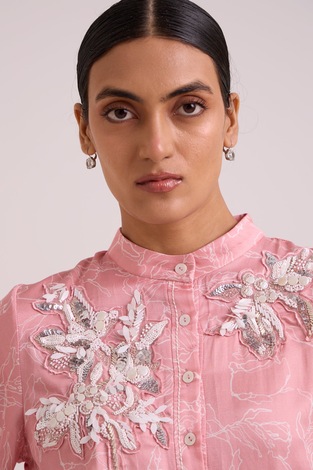 Leya Rose Water Short Dress