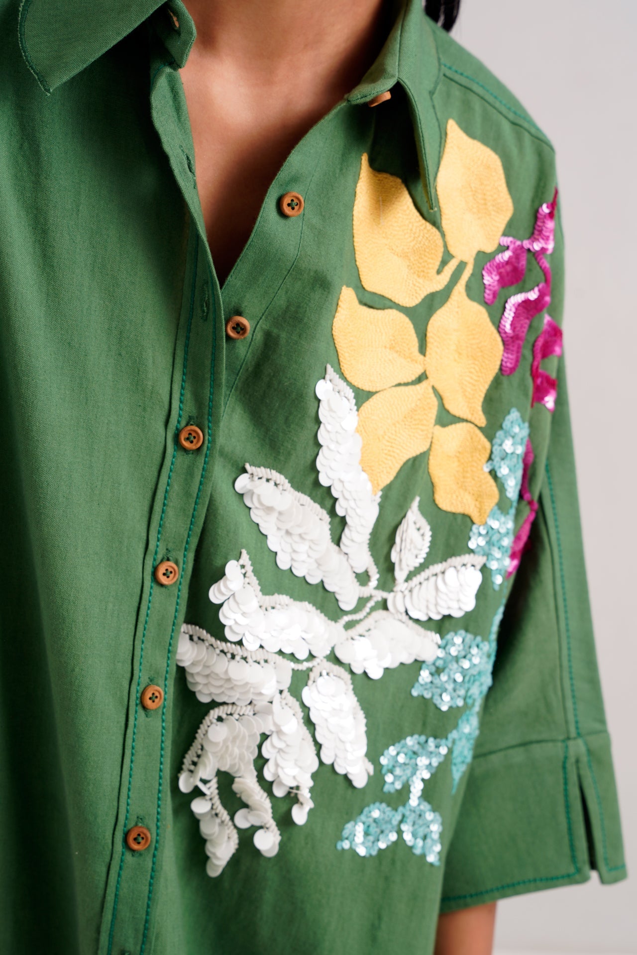 Pine Green Suri Limitless Love Dress